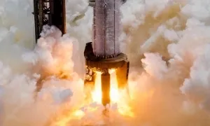 Thước phim hé lộ sức mạnh của siêu tên lửa Starship